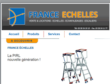 Tablet Screenshot of france-echelles.com